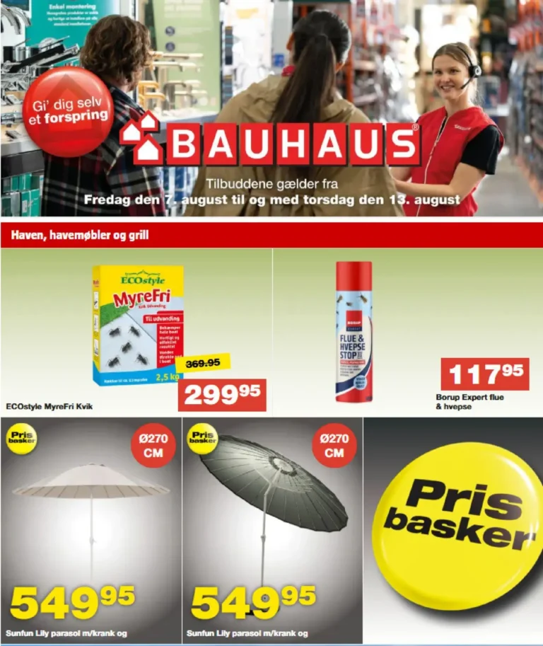 Bauhaus tilbudsavis fra 07.08.2026