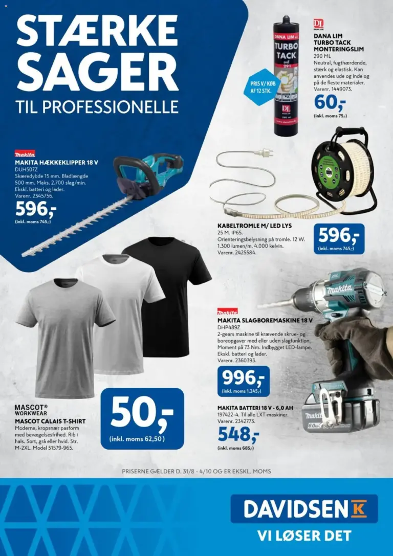 Davidsen tilbudsavis fra 31.08.2026