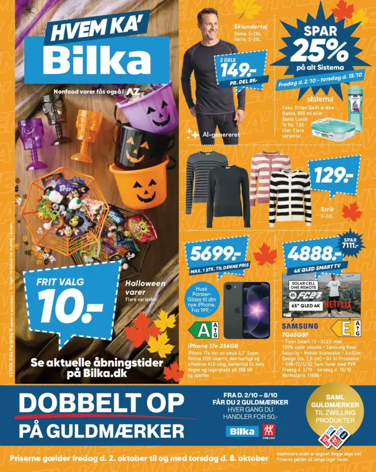 Bilka tilbudsavis fra 02.10.2026