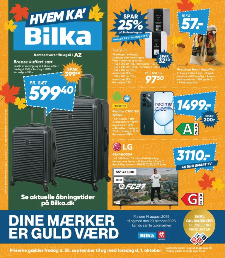 Bilka tilbudsavis fra 25.09.2026
