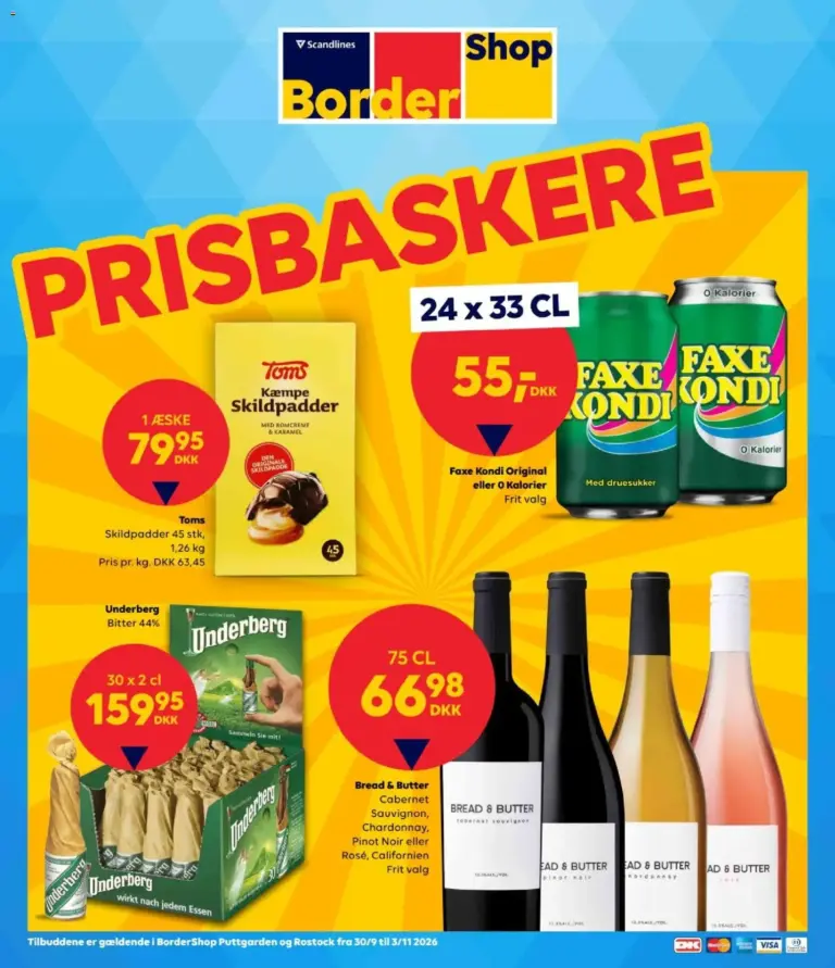 Bordershop tilbudsavis fra 30.09.2026