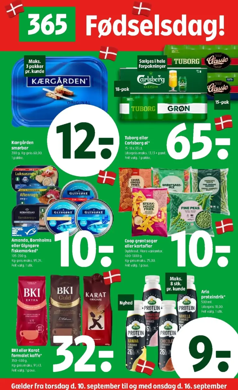Coop 365 tilbudsavis fra 10.09.2026