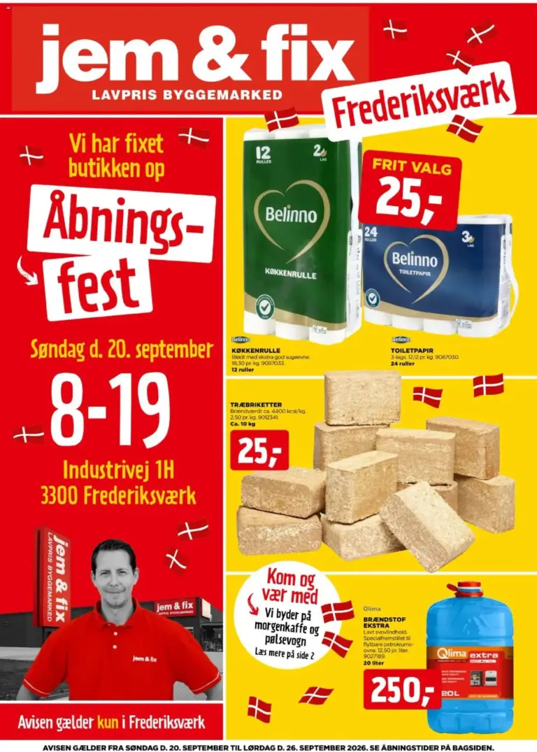 Jem & fix tilbudsavis fra 20.09.2026