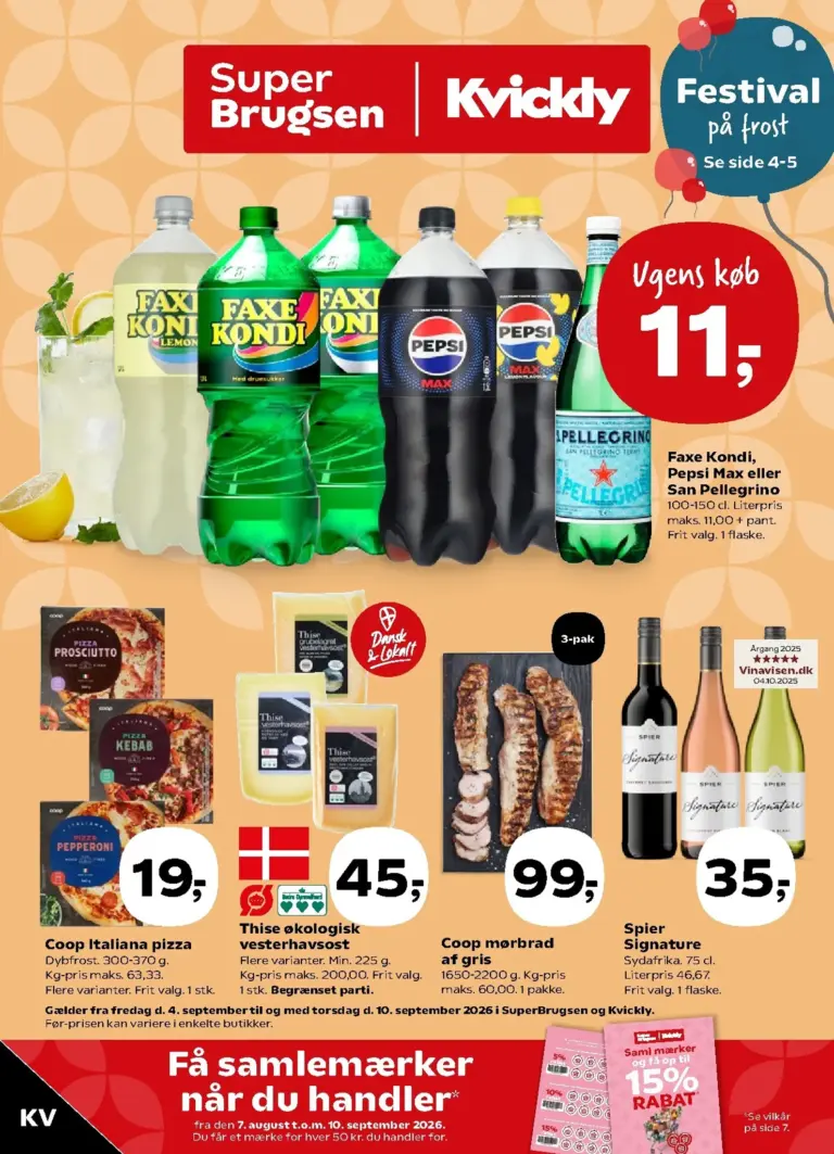 Kvickly tilbudsavis fra 04.09.2026