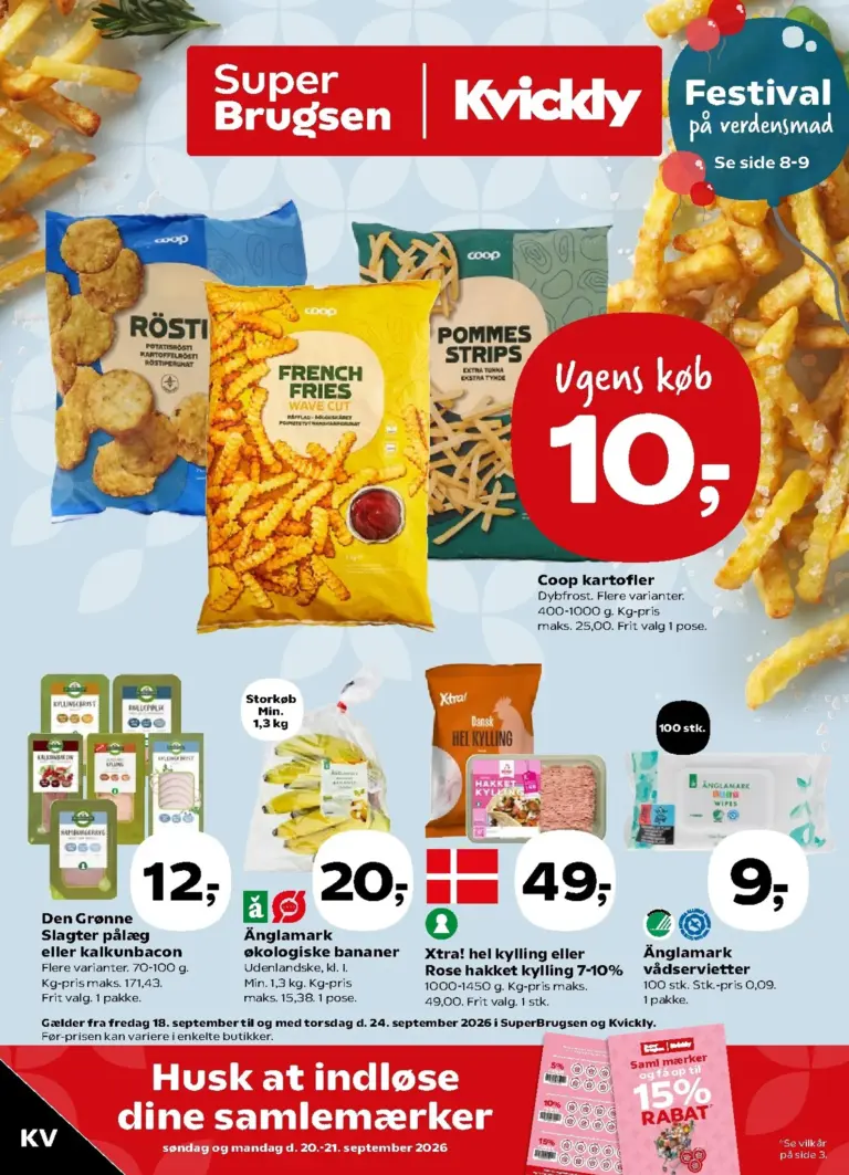 Kvickly tilbudsavis fra 18.09.2026