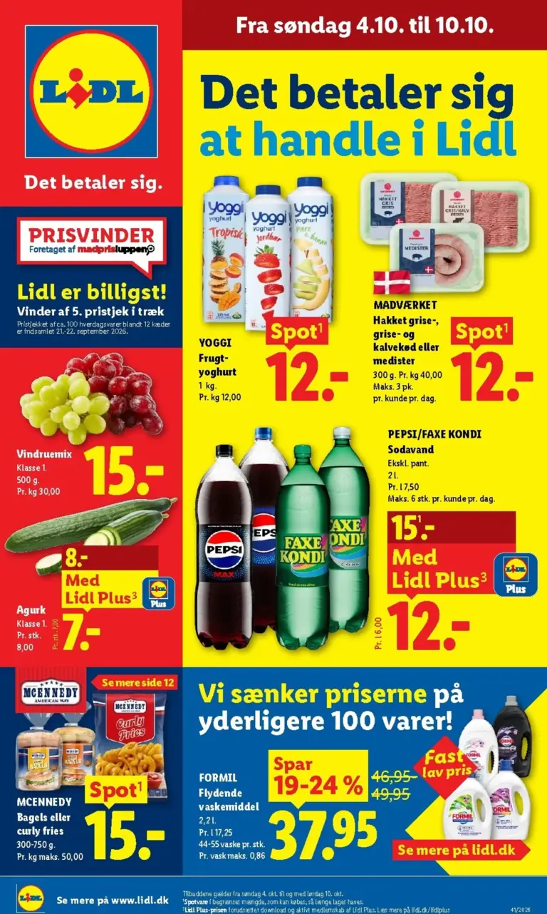 Lidl tilbudsavis fra 04.10.2026
