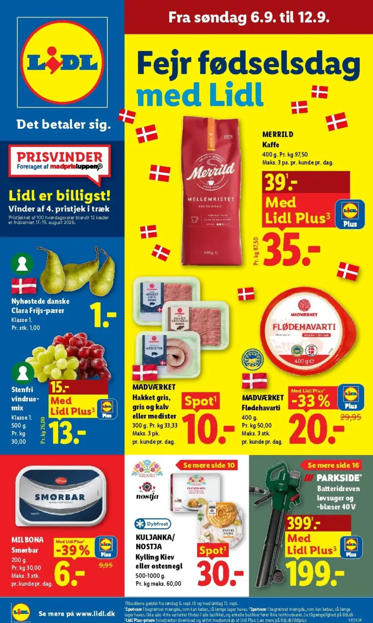 Lidl tilbudsavis fra 06.09.2026