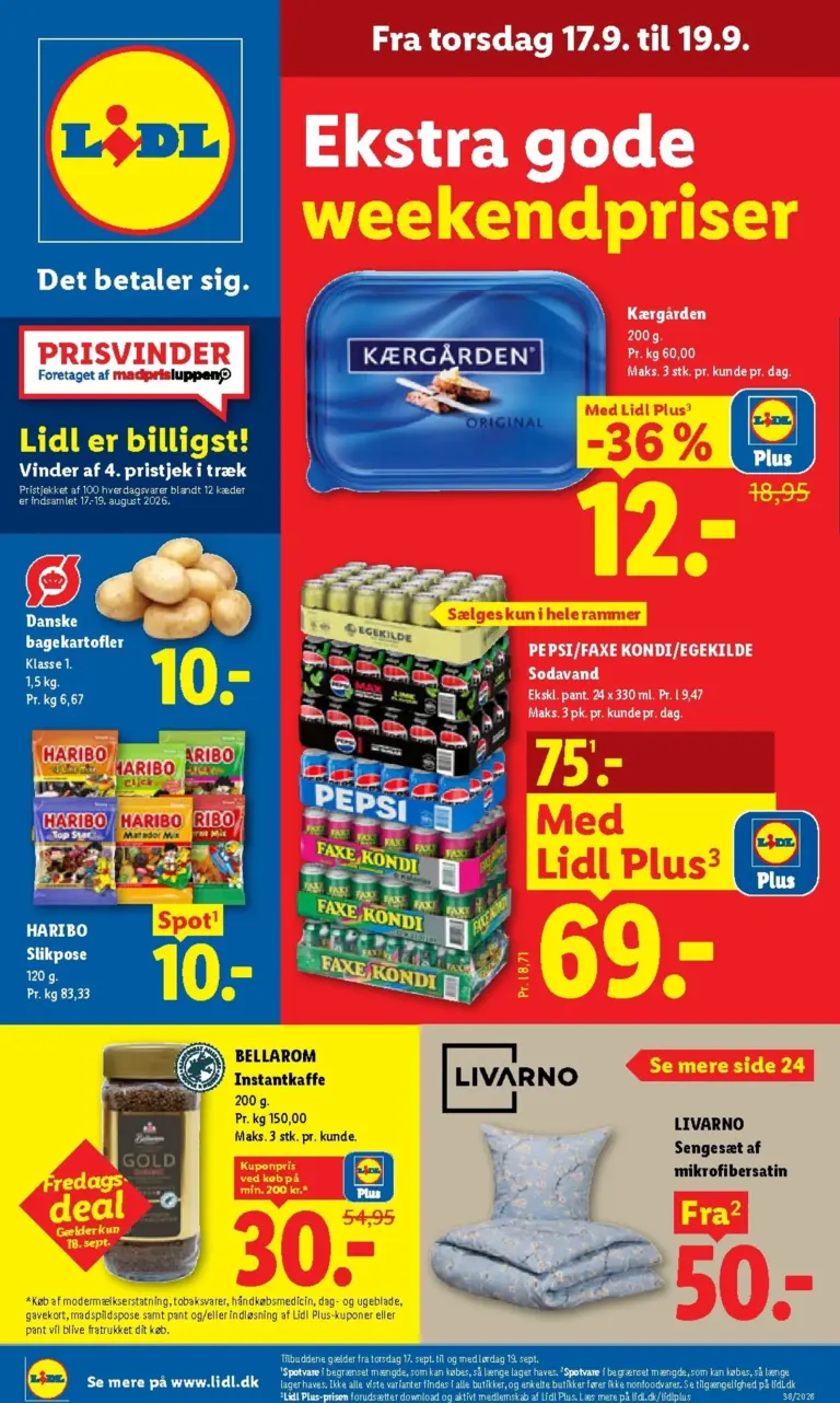 Lidl tilbudsavis fra 17.09.2026