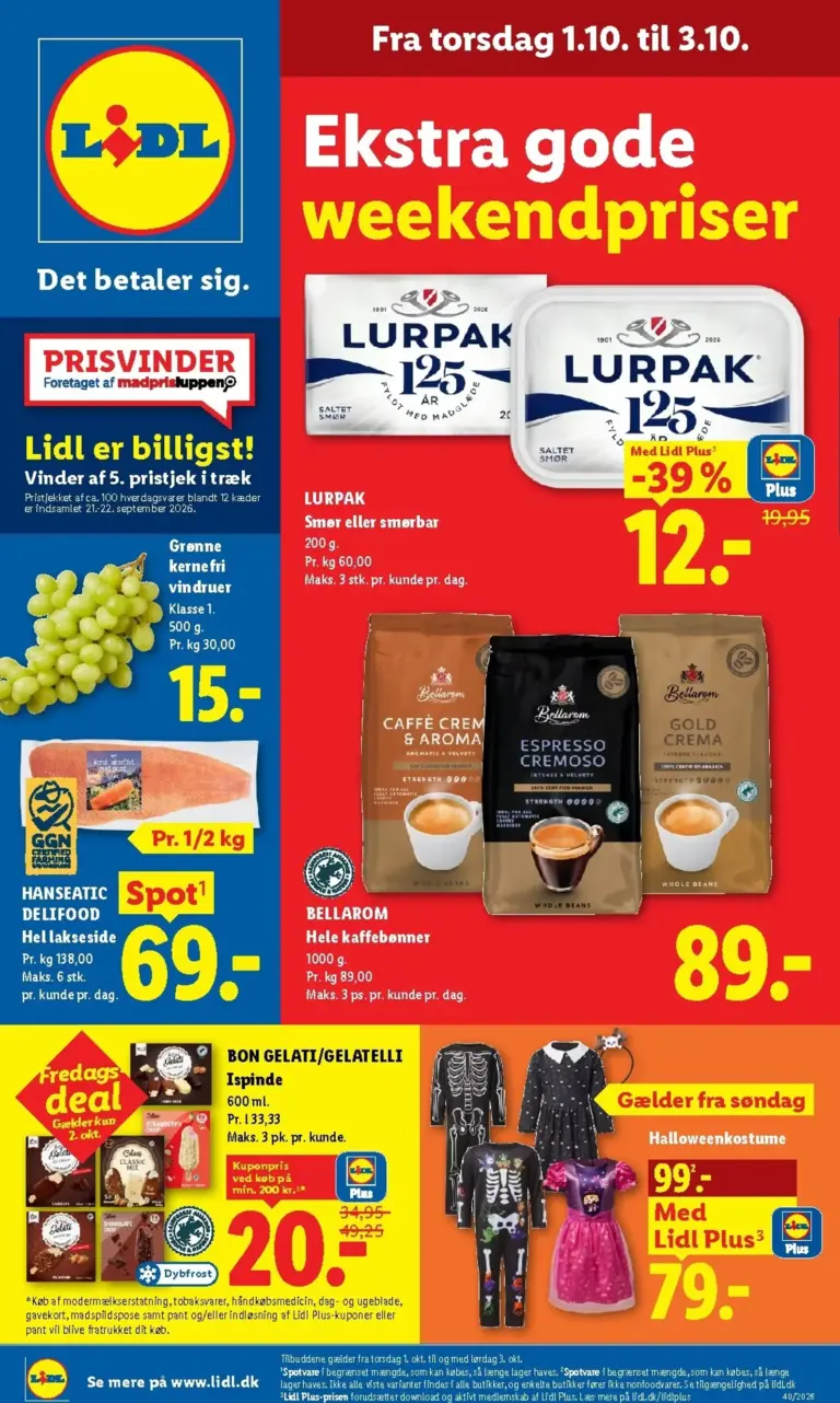 Lidl tilbudsavis fra 27.09.2026