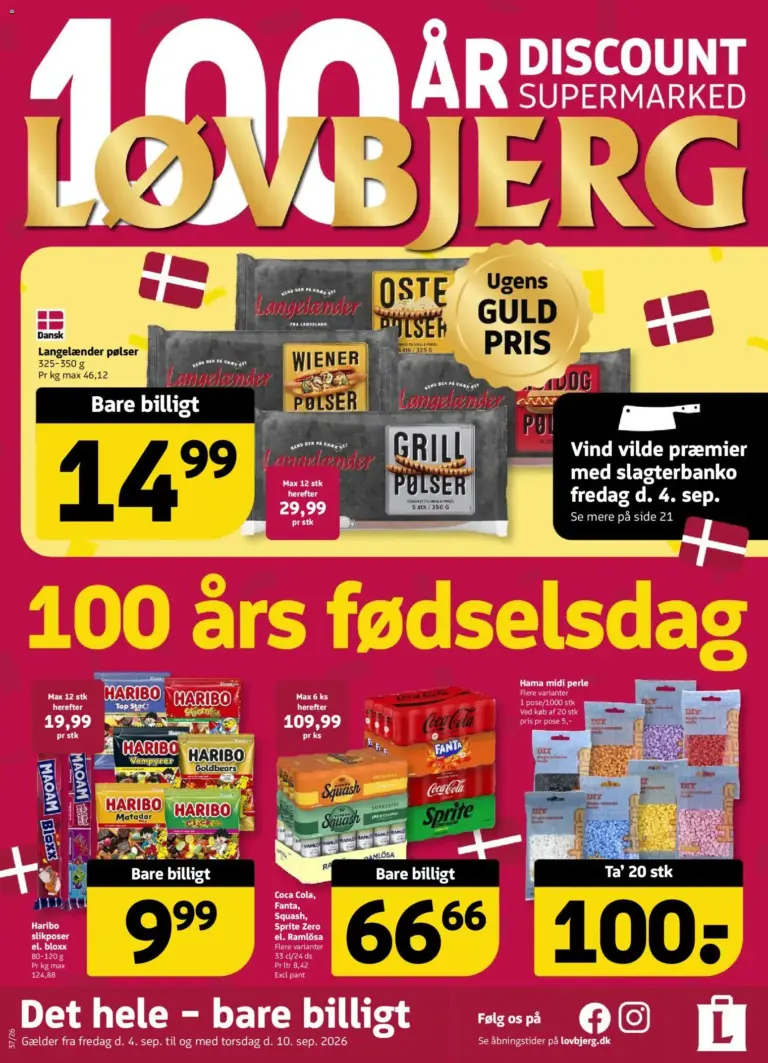Løvbjerg tilbudsavis fra 04.09.2026