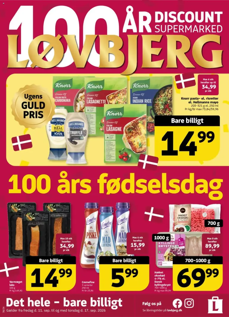 Løvbjerg tilbudsavis fra 11.09.2026