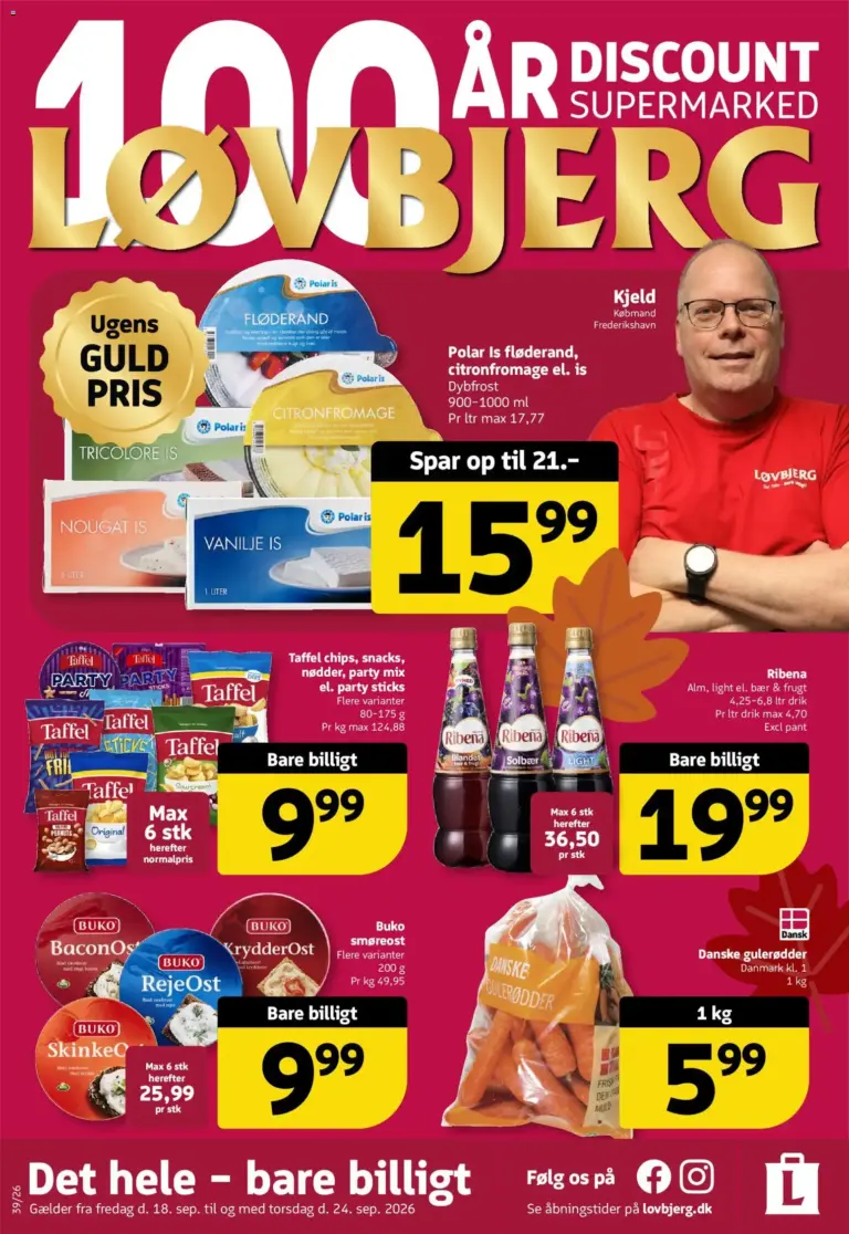 Løvbjerg tilbudsavis fra 18.09.2026