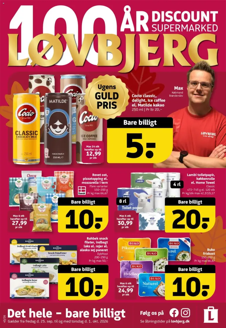 Løvbjerg tilbudsavis fra 25.09.2026