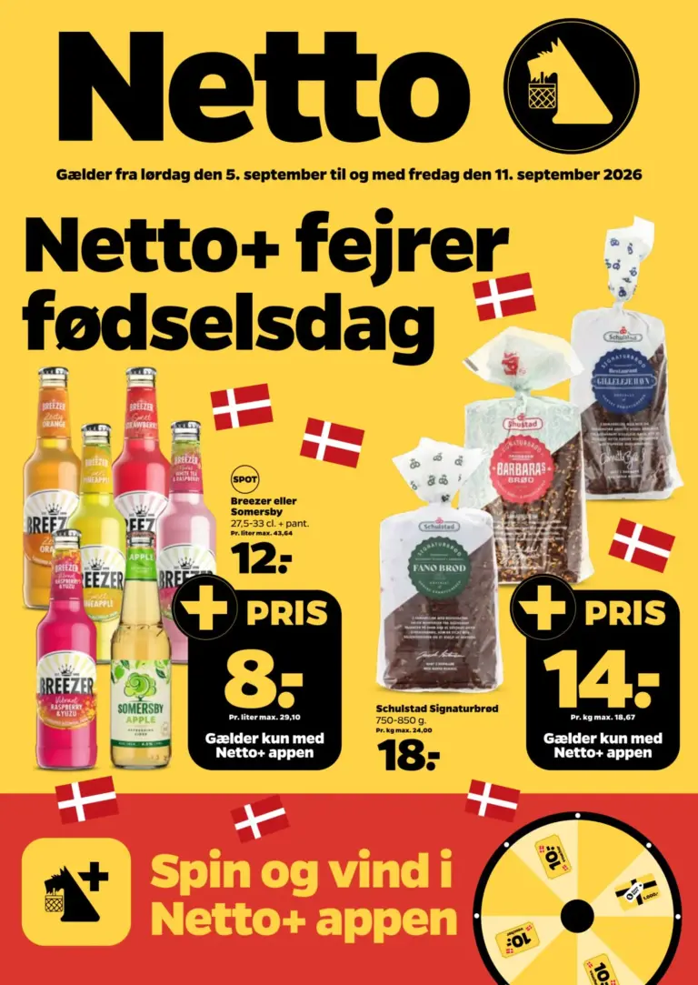 Netto tilbudsavis fra 05.09.2026