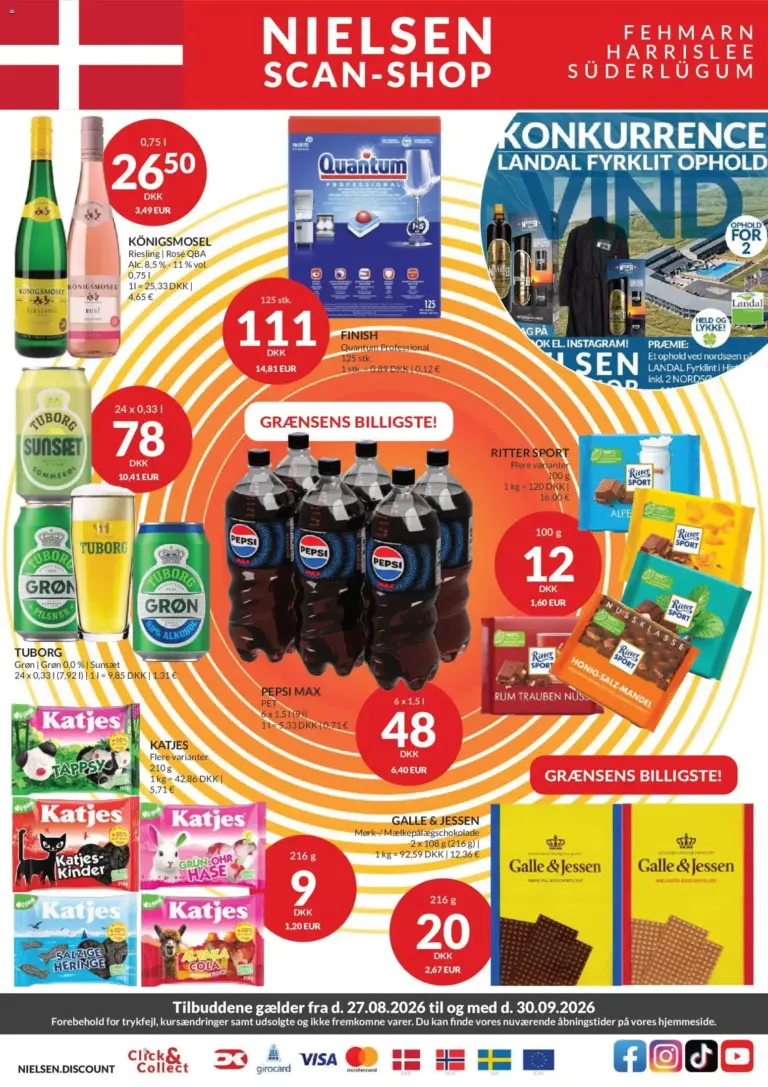 Nielsen Discount tilbudsavis fra 24.09.2026