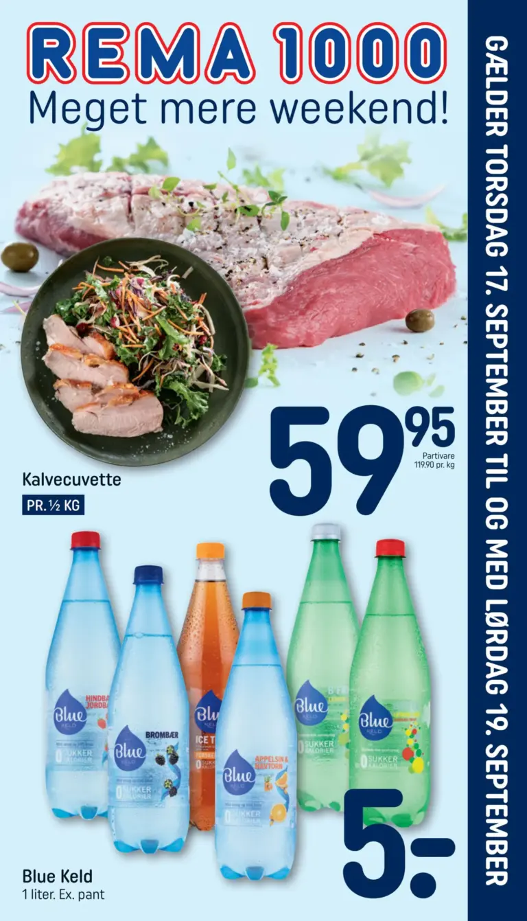 Rema 1000 tilbudsavis fra 17.09.2026