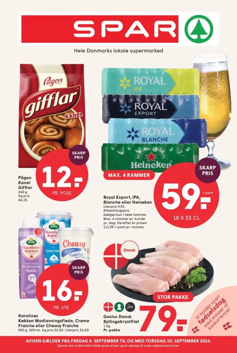 Spar tilbudsavis fra 04.09.2026