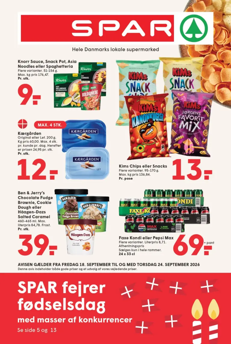 Spar tilbudsavis fra 18.09.2026
