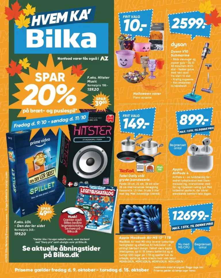 Bilka tilbudsavis fra 09.10.2026