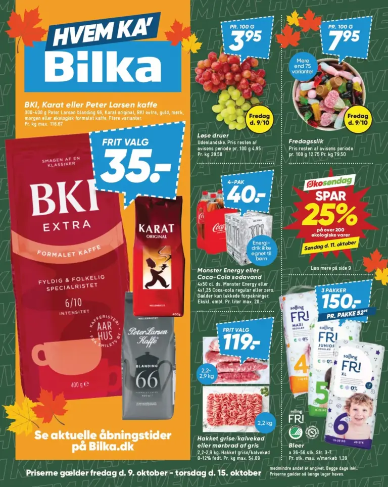 Bilka tilbudsavis fra 09.10.2026