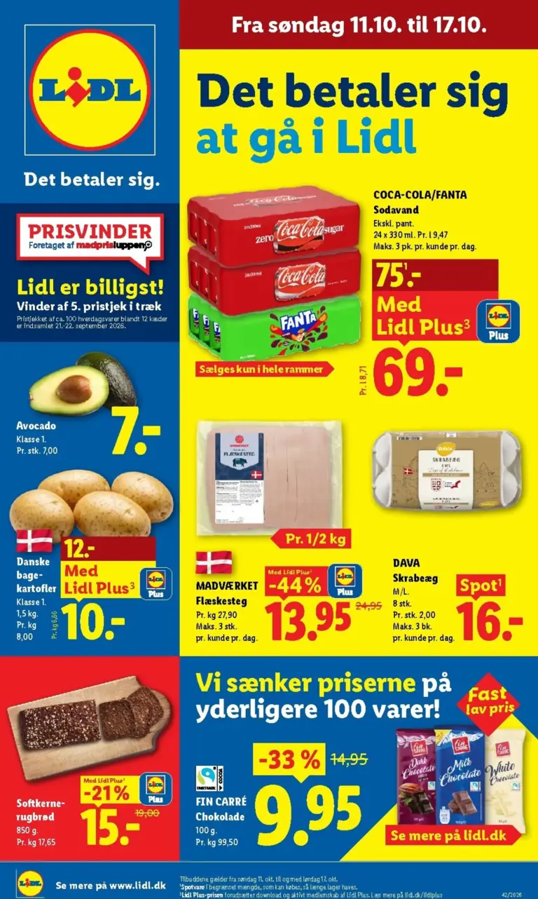 Lidl tilbudsavis fra 11.10.2026