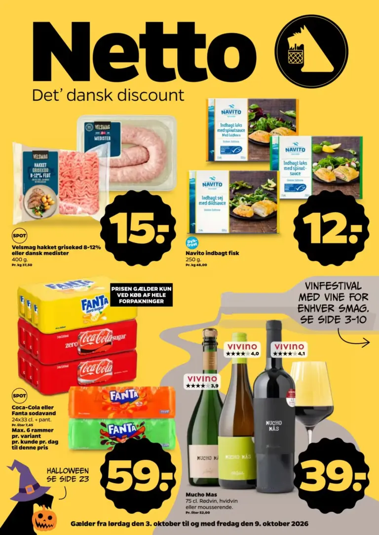 Netto tilbudsavis fra 03.10.2026